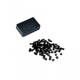 Anneaux En Plastique Texet - 100 Pièces - Diamètre 10 Mm - Blanc - Pour Classement, Bricolage, Loisirs Créatifs