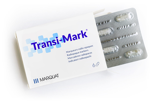 Vue de dessus d’une boite de 6 gélules protégées sous blister.